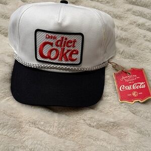 Coca-Cola Diet Coke White and Black Cap. New wit tag